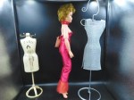 tall jointed vinyl doll red side